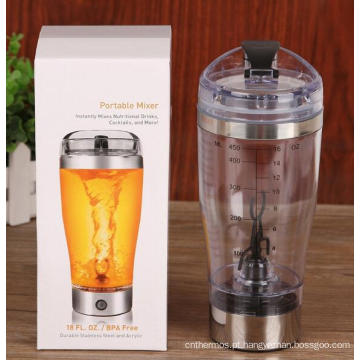 Quente vender elétrico portátil Vottler Mixer 450ml da proteína Shakes Shaker Cup Vortex